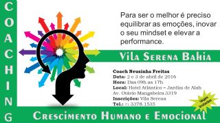 Coaching Crescimento Humano e Emocional